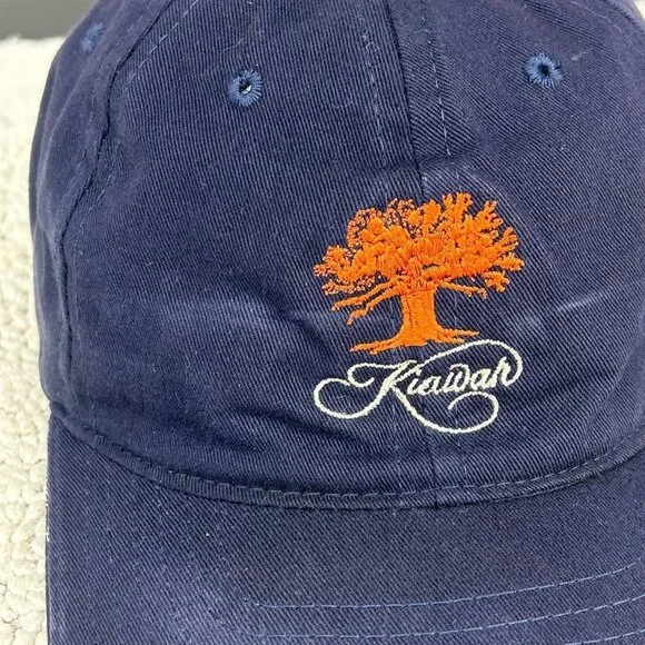 Vintage Kiawah Island Strap Back Hat OSFA Dad Cap South Carolina Distressed y2k - Picture 10 of 12